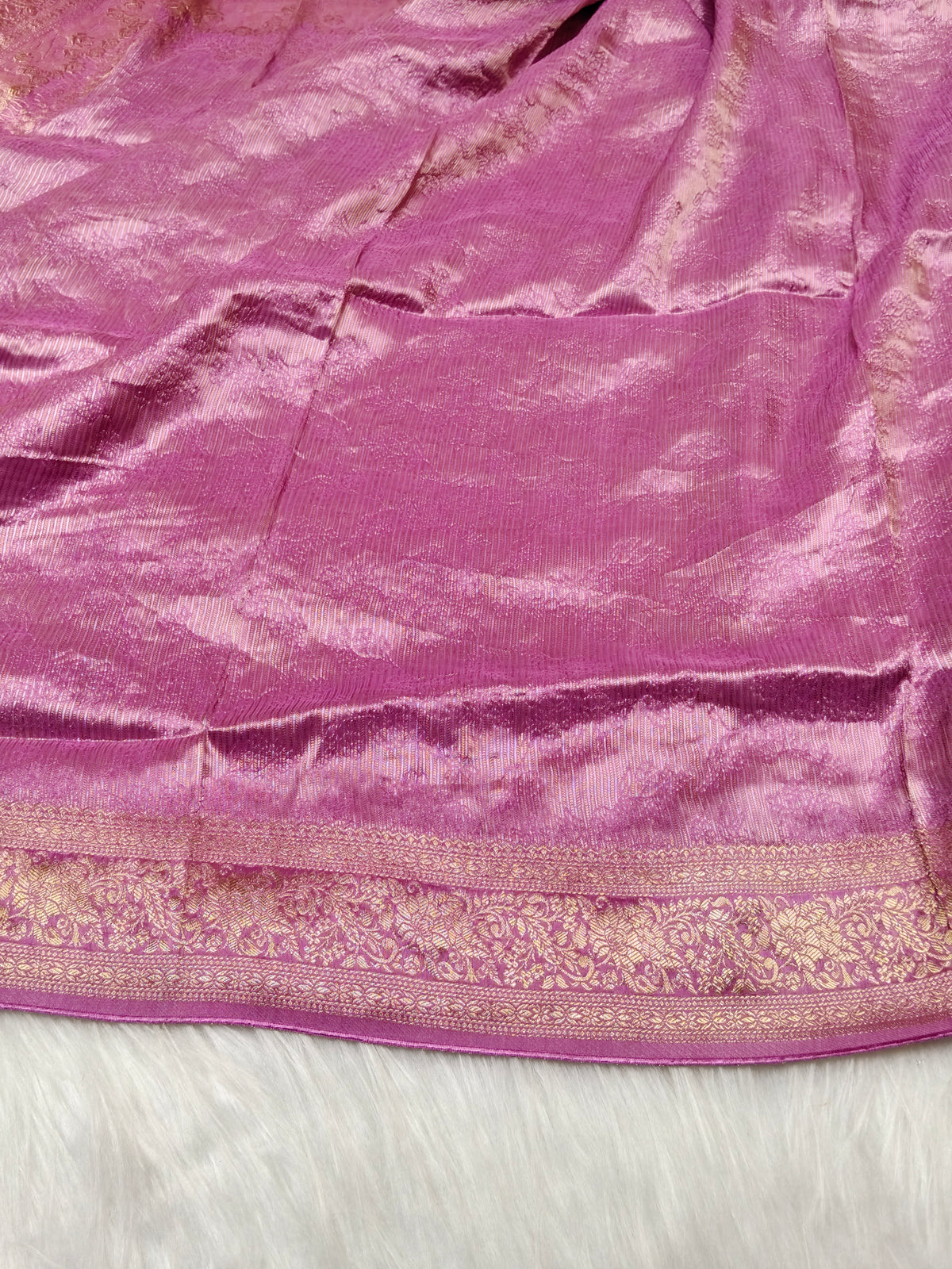 Pure Viscose Soft Tishu Silk Saree