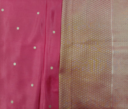 Mashru satin saree red color MSS0011